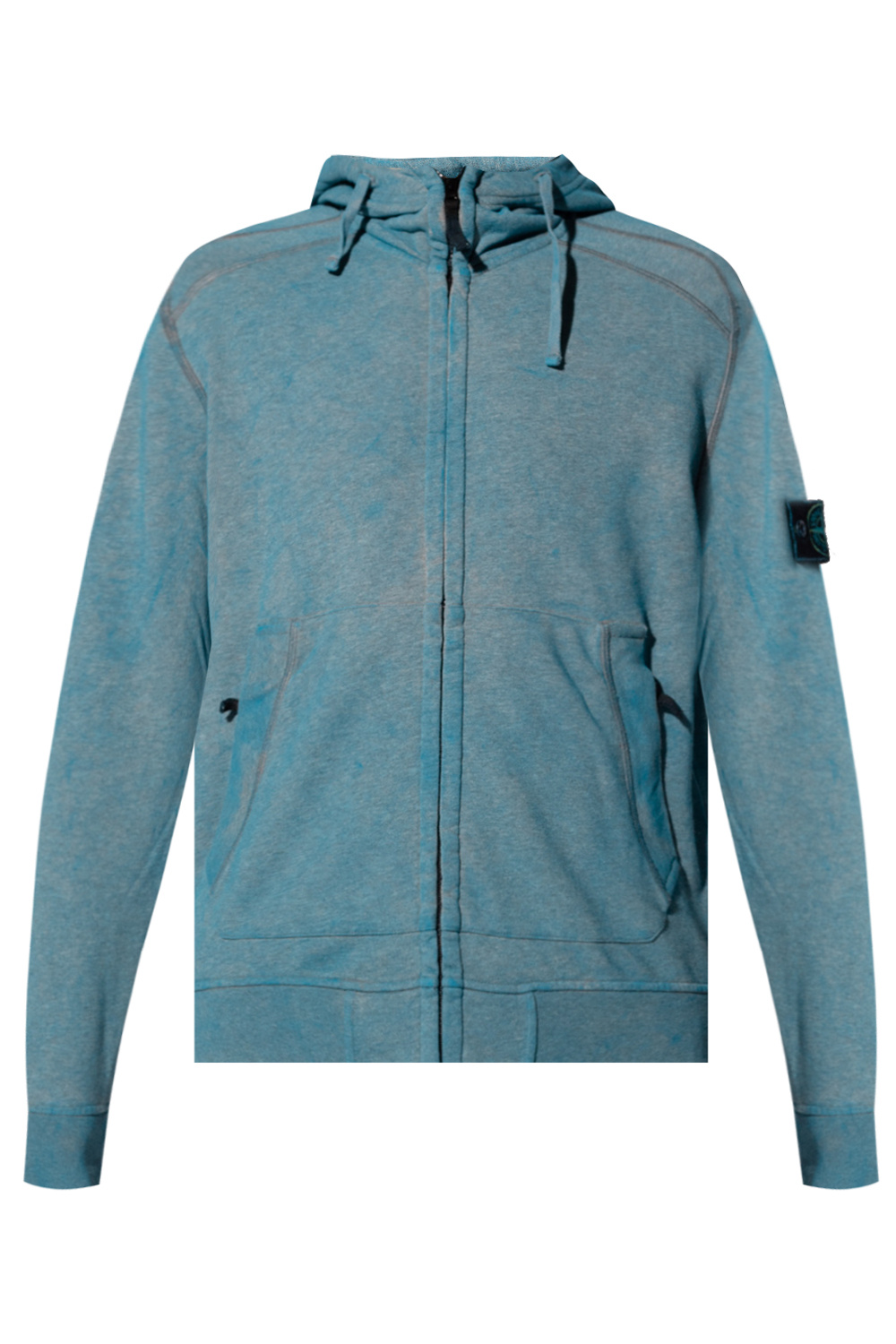 Stone island blue marine hoodie hot sale